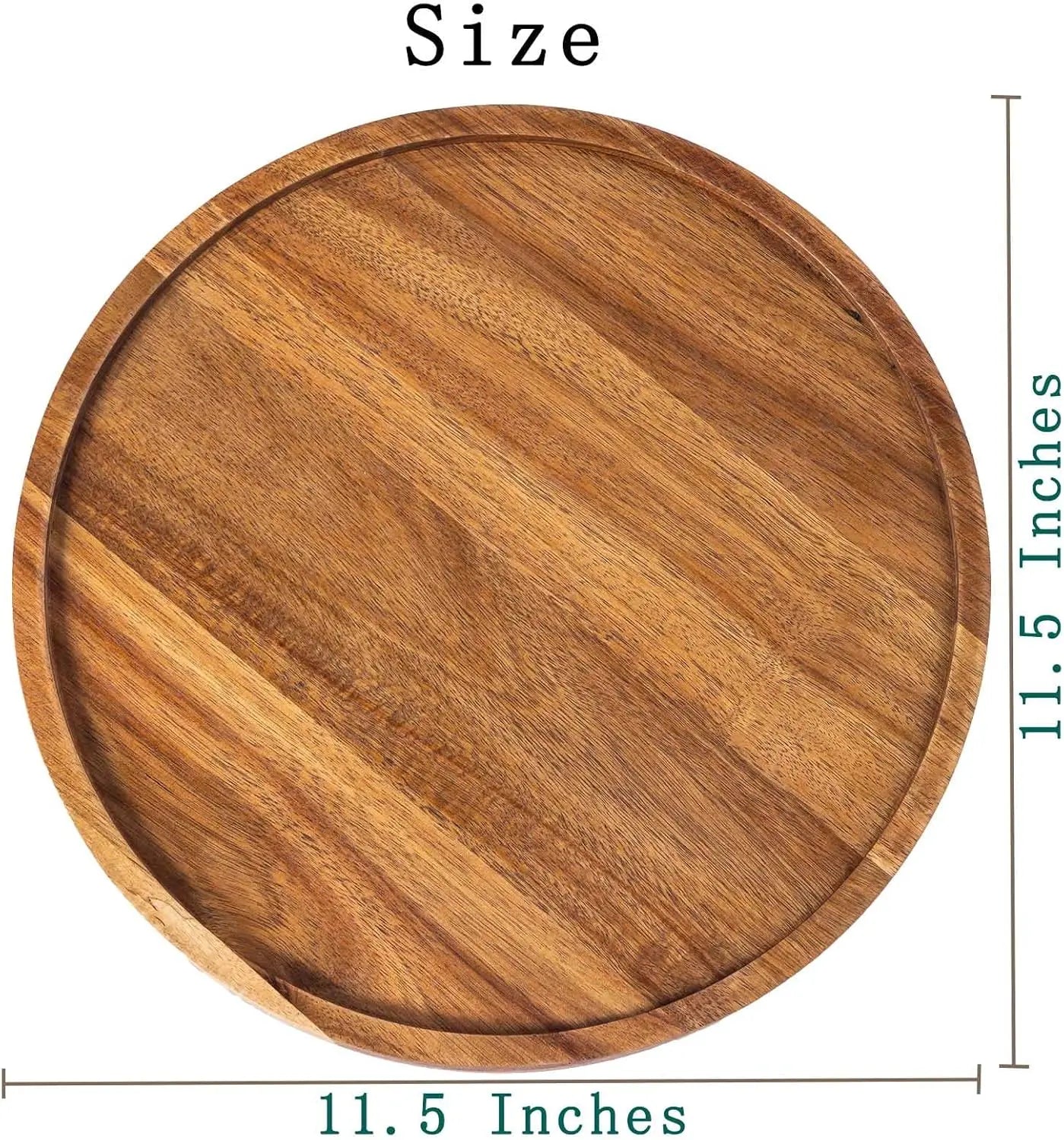 Round Candle Holder Tray