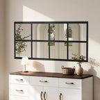 Elevate Your Space with the HD Shatterproof Wall Mirror – Modern Industrial Design for Any Room